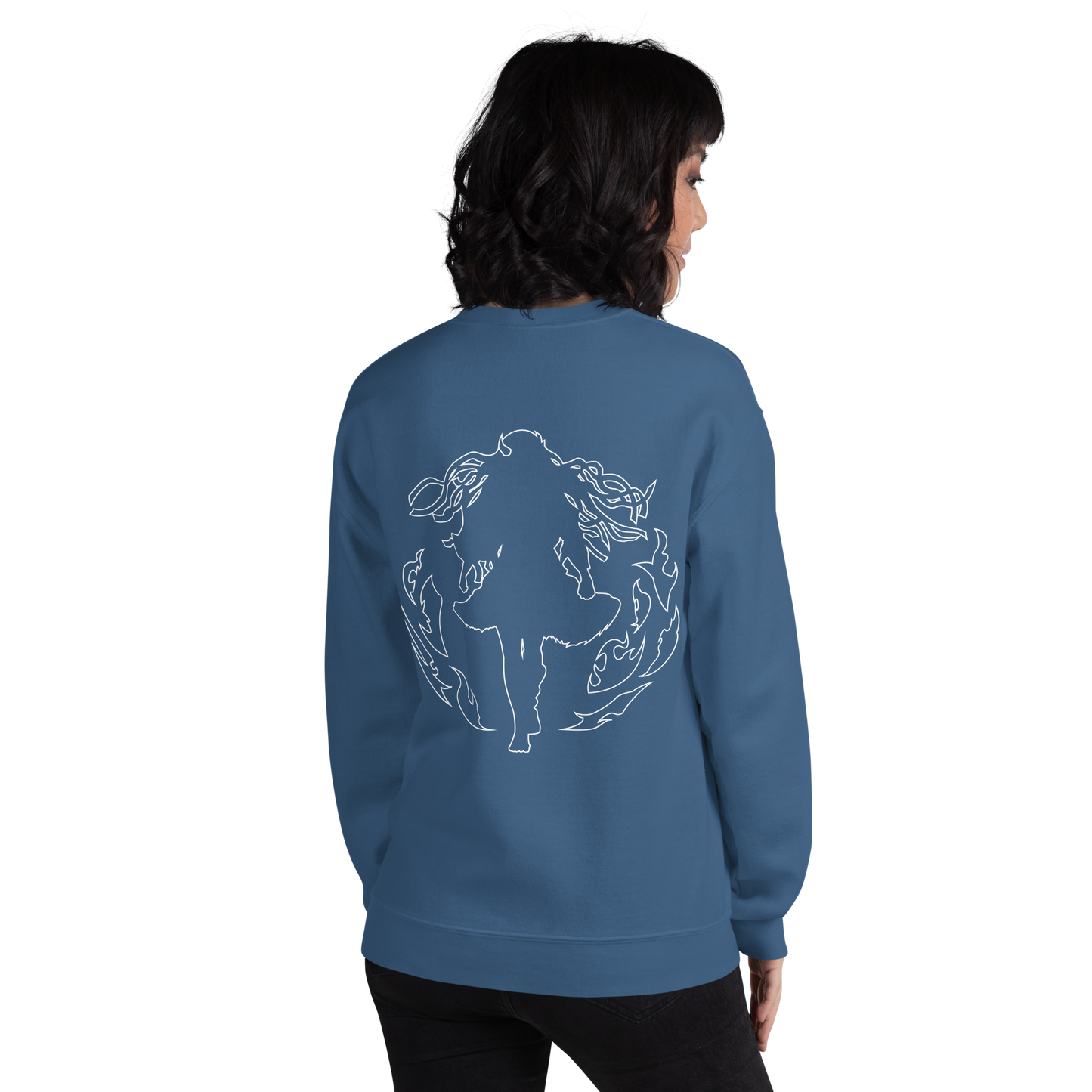 DEMON GIRL UNISEX SWEATSHIRT